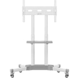 thumbnail of ONKRON Soporte TV Blanco con Altura Regulable para pantallas de 32 a 65", hasta 45 kg, VESA 100x100 a 600x400 mm, con ruedas, modelo TS1351-W Blanco