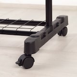 thumbnail of Cabideiro Max Home com altura ajustável, rodas e suporte inferior