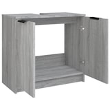 thumbnail of vidaXL Badschrank Grau Sonoma 64,5x33,5x59 cm Holzwerkstoff