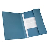 thumbnail of Falken 80001316 Einschlagmappe für DIN A4, 320g/m2 Manila-RC-Karton, mit 3 Klappen - Blau