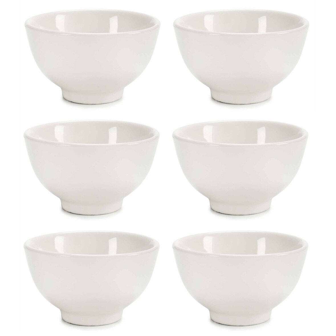 San Ignacio VESSIA - Set de 6 Cuencos de porcelana Aperitivo 150ml