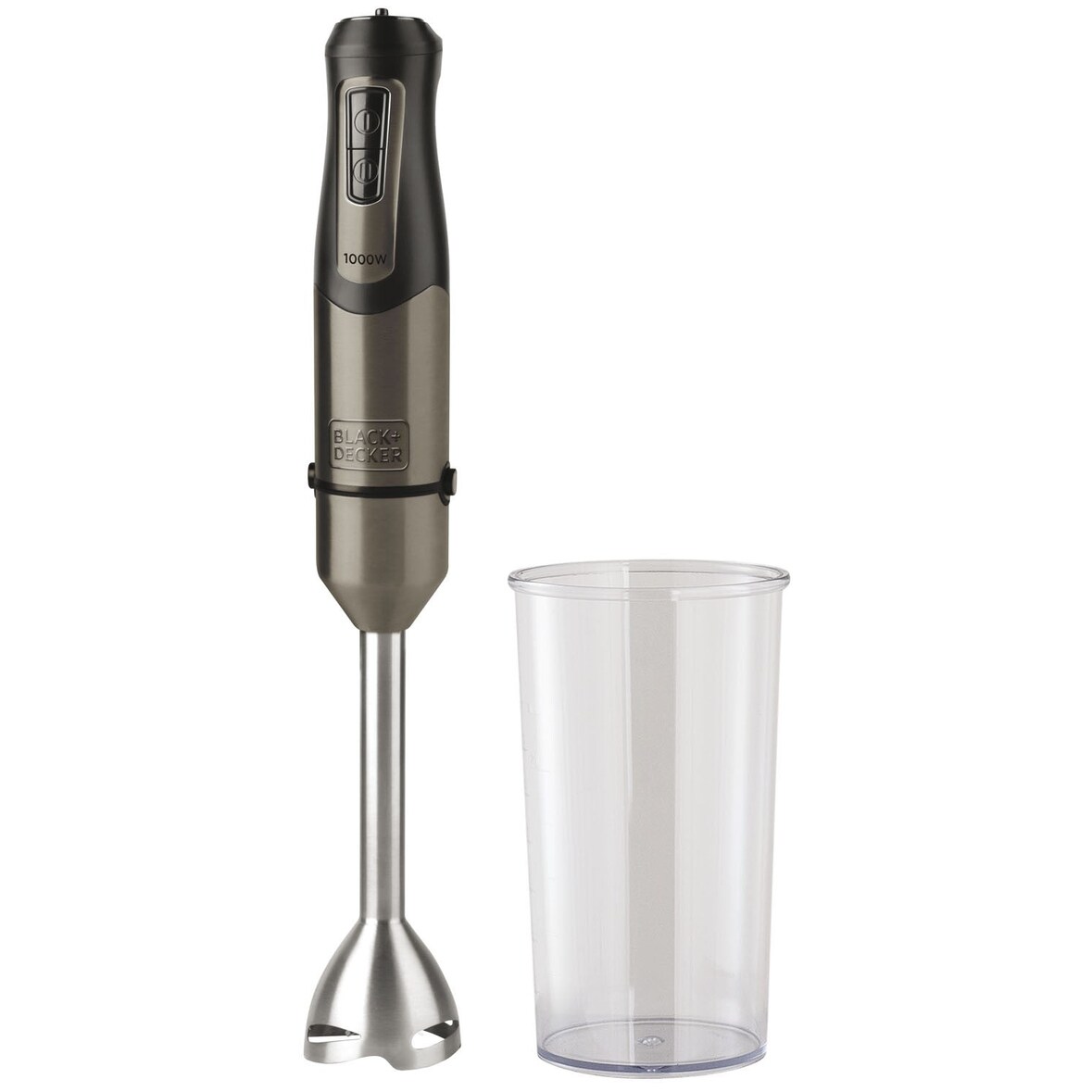 Frullatore a immersione in acciaio inossidabile da 1000W BLACK+DECKER  BXHB1000E