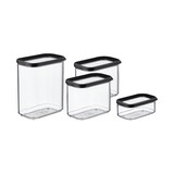 thumbnail of Mepal MODULA Vorratsdosen 4er Set schwarz