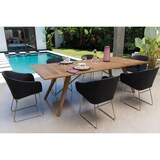 thumbnail of Garland Poly Rattan Gartensessel Gartenstuhl Monza Weiß