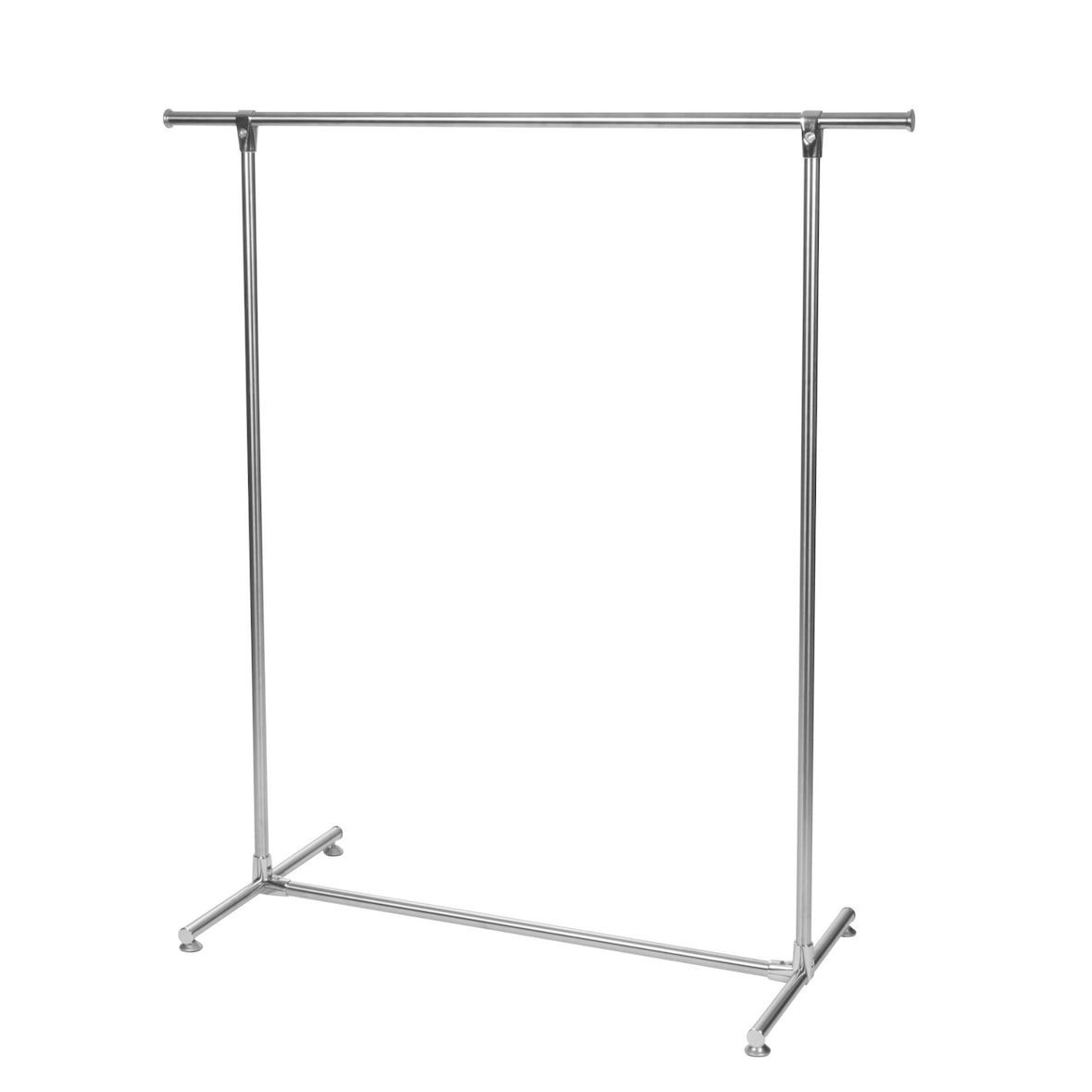 Perel Kleiderständer, 1 Stange, 125 x 50 x 130 cm, max. Last 75 kg, Metall