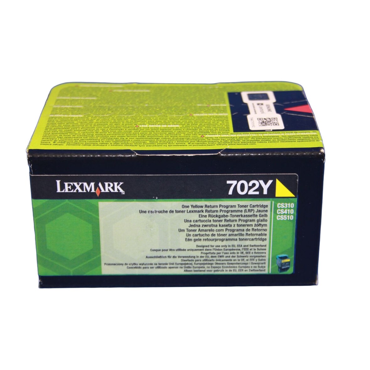 Lexmark 702Y Toner Yellow 70C20Y0 -A