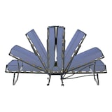 thumbnail of Dmora Letto pieghevole Venera, Brandina con rete 15 doghe, Materasso incluso, Lettino salvaspazio, 80x190h39 cm, Cover protettiva inclusa