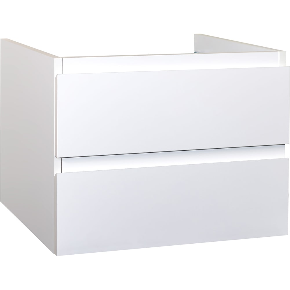 Sally Badezimmer Unterschrank 80 cm Weiß hochglanz