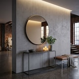 thumbnail of Milani Home specchio in vetro 90 x 1 x 90 cm bronzo