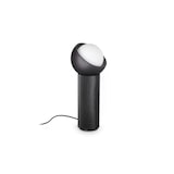 thumbnail of ideal lux, bloom tl1 Große, schwarze glas-tischleuchte