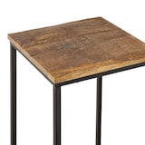 thumbnail of Blumensäulen Set B 25 u. 20 H 78 u. 67 cm Blumen Hocker Pflanzenständer quadratisch