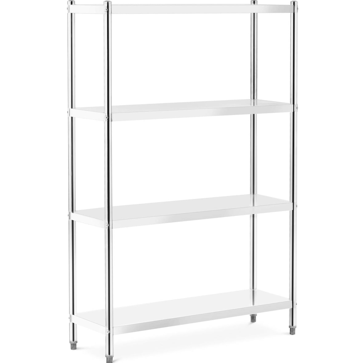 Royal Catering - Royal Catering RCER-12040 Étagère en INOX À Poser De Cuisine Professionnelle 4 Niveaux (Dimensions : 120 x 40 x 180 cm, Nombre de