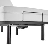 thumbnail of Bettgestell mit elektrisch verstellbarem Lattenrost Comfort Easy Flex - anthrazit/schwarz