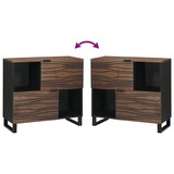 thumbnail of vidaXL Sideboard Braun 80 x 33 x 75 cm massives Mangoholz