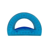 thumbnail of LIDERPAPEL - Juego Escuadra 10 cm Cartabón 14 cm Regla 30 cm y Semicírculo Flexible en Funda. Colores