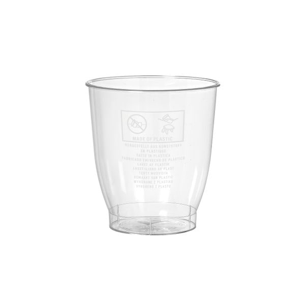 1350 Becher Trinkglas Crystallo 20 cl Transparent Kunststoff
