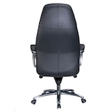 thumbnail of AMSTYLE Bürostuhl Echtleder Schwarz 120 kg