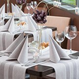 thumbnail of PAPSTAR, Tafellopers, stofkarakter, PV-Tissue Mix "ROYAL Collection" 24 m x 40 cm champagne "Elegance"