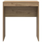 thumbnail of Scrivania artigianale in rovere 70 x 40 x 76 cm Modello Vega StudioDesk in metallo