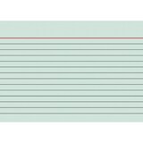 thumbnail of Karteikarten A6 liniert grün VE=40x100 Stück