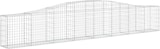 thumbnail of vidaXL Gabionen mit Hochbogen 15 Stk. 400x30x60/80 cm Verzinktes Eisen