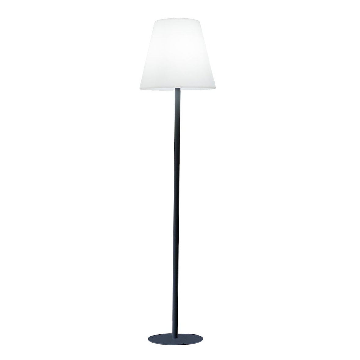 Lampadaire extérieur sans fil H150CM Blanc Lumisky