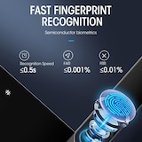 thumbnail of Serrure Connectée Sécurité Maximale Déverrouillage À Distance Par Empreinte Et APP YONIS