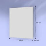 thumbnail of Wondersky Decken-Infrarotheizstrahler 350W 60 x 6,5 x 60 cm (BxHxT)  IP44 Weiß