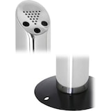 thumbnail of BRASQ RVS Asbak Staand met 2 liter inhoud Rookpaal Peukenzuil - 21x21x92 cm - Staande asbak voor Binnen en Buiten