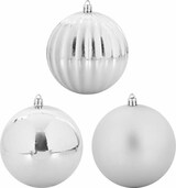 thumbnail of vidaXL Weihnachtskugel-Set 15 pcs Silber Kunststoff