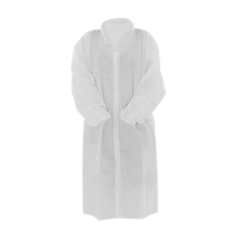 Bata de visita blanca PP 25gr (50uds)