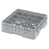 thumbnail of CAMBRO - 16S318-151 - Rack para lavagem 16 comp. 1 altura - 10,9 cm Ø máx. - alt. máx. 9,4 cm - 50 x 50 x 14,3 cm - Cinza claro