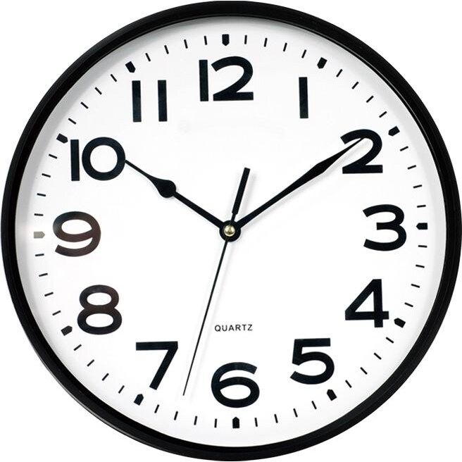 INALSA Reloj de pared moderno y silencioso