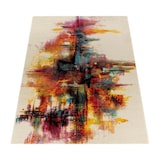 thumbnail of Teppich Kurzflor Abstrakt Wohnzimmer schmutzabweisend Mehrfarbig Rechteckig 120x170 | 100% Polypropylen | Florhöhe: 12 mm | nur Handreinigung