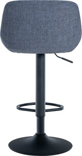 thumbnail of 2er Set Barhocker Loft blau/Stoff