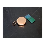 thumbnail of Bigben Party - Enceinte Bluetooth Ronde Avec Dragonne Et Effets Lumineux - 15w - Orange Pastel