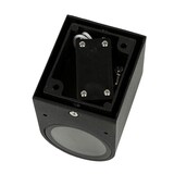 thumbnail of Licht-Erlebnisse Außenwandleuchte AALBORG Schwarz Downlight IP44 Moderne Wandlampe Garten Haus Balkon, CX120217R