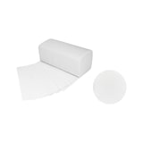 thumbnail of Papierhandtücher 23 x 21 cm |Falthandtücher ZZ-/V-Falz | 2-lagig Weiß | (20 x 200) -ca. 4000 Blatt