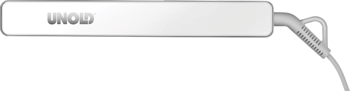 Unold Glätteisen 87635 Haarglätter weiß Luxury Keramik Beschichtung