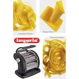 thumbnail of Imperia - PastaPresto Gourmet - Grobe Pasta-Fettuccine- und Lasagne-Schnitte 6,5/12 mm - Anthrazitgrau