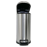 thumbnail of Mülleimer 40 Liter Metall Edelstahl matt mit Absenkautomatik