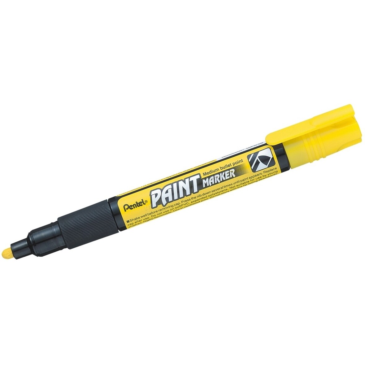 Marqueur permanent Paint Marker, pointe conique 4,6 mm, encre jaune
