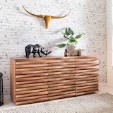 thumbnail of WOHNLING Sideboard Massivholz Akazie 160 cm Anrichte Schublade Kommode Schrank