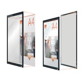 thumbnail of Expositor c/ Moldura em Grafite Cinzento Nobo Impression Pro A4