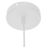 thumbnail of Luminaire Suspension pétales  en métal et coton Beige D 72 cm