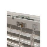 thumbnail of Aluminium Jalousie Lamellen 60 x 220 cm Silber