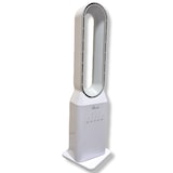 thumbnail of Ventilador de controle remoto de 50W - Ventilador sem lâmina de coluna de 3 velocidades com design de temporizador de 7h Branco NIKLAS