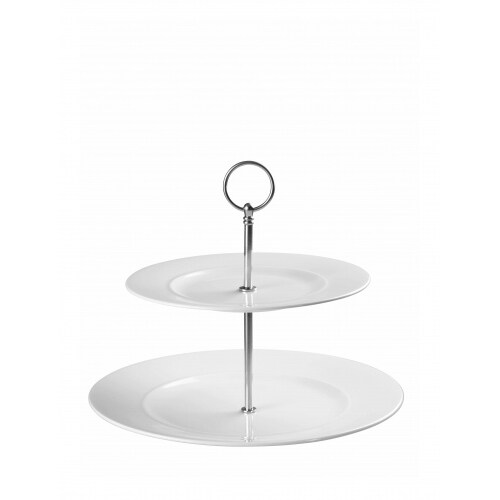 1 x Telleretagere 2 Etagen 22/28cm ALCHEMY PLATE TOWERS