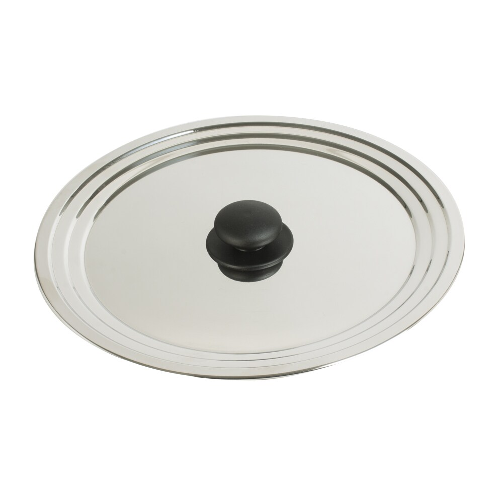 Couvercle multi deGrès universel 28/30/32 cm -  Argent / Métallique Rond Aluminium Antiadhésif Baumalu 32.00x32.00 cm
