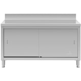 thumbnail of Royal Catering Mueble neutro en acero inoxidable - ECO - 150 x 70 cm - 600 kg - antisalpique -